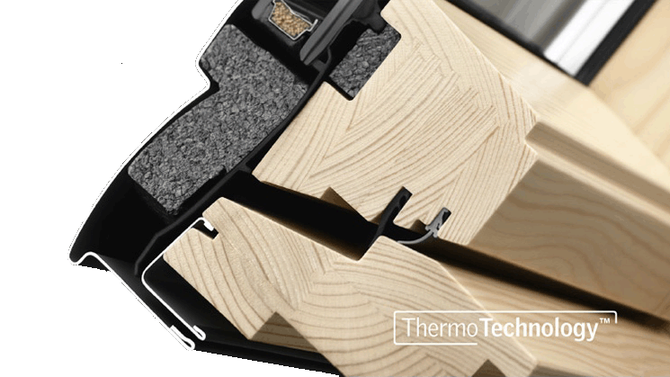 Thermo-technology in VELUX windows lowers energy bills