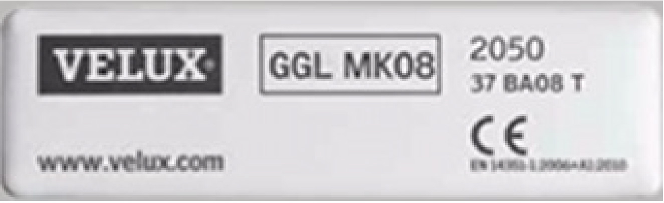 Velux Product Code Example 4