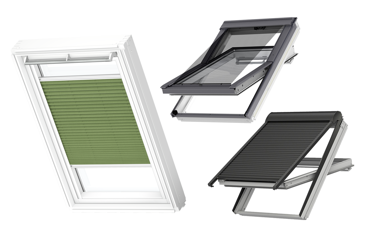 VELUX blinds and shutters