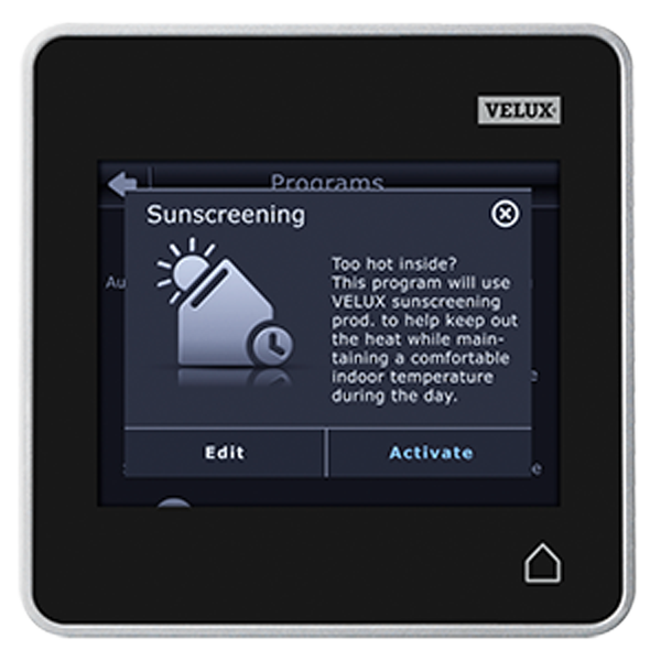 Velux Integra with Sunscreening Feature